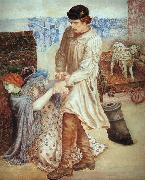 Dante Gabriel Rossetti Found Spain oil painting reproduction